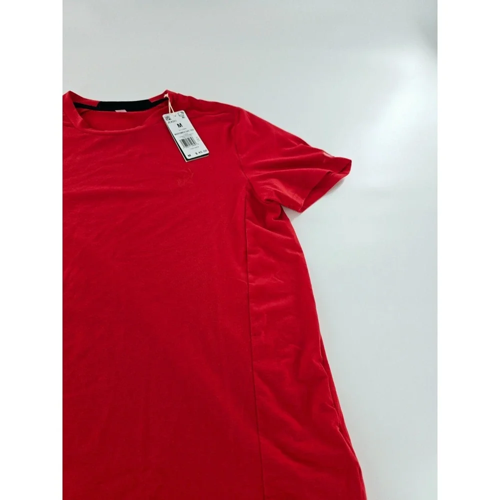 New Adidas Patrick Mahomes D4T Performance‎ Training TShirt Mens Sz Medium Red